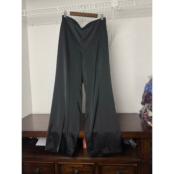 Anne Klein Pants - Anne Klein Mid-Rise Pull-On Wide-Leg Pants 2XL
